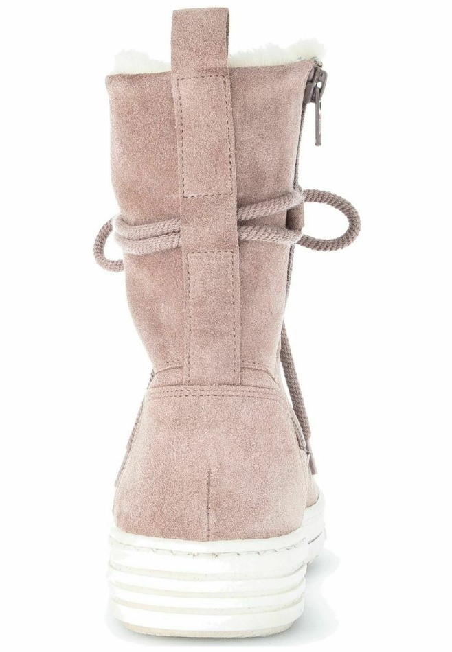 Bottines à Lacets Gabor | Rose Foncé Exclusif